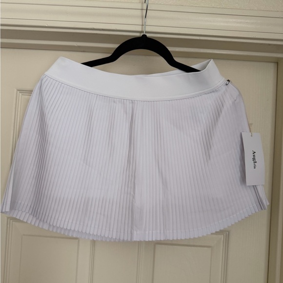 augIris Dresses & Skirts - White Pleated Tennis Skirt